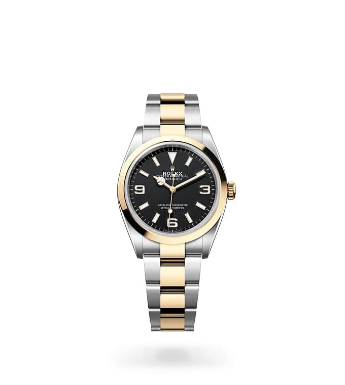 White gold on sale rolex explorer