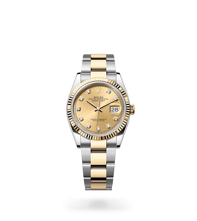 Rolex Datejust in Oystersteel and gold M126233 0018