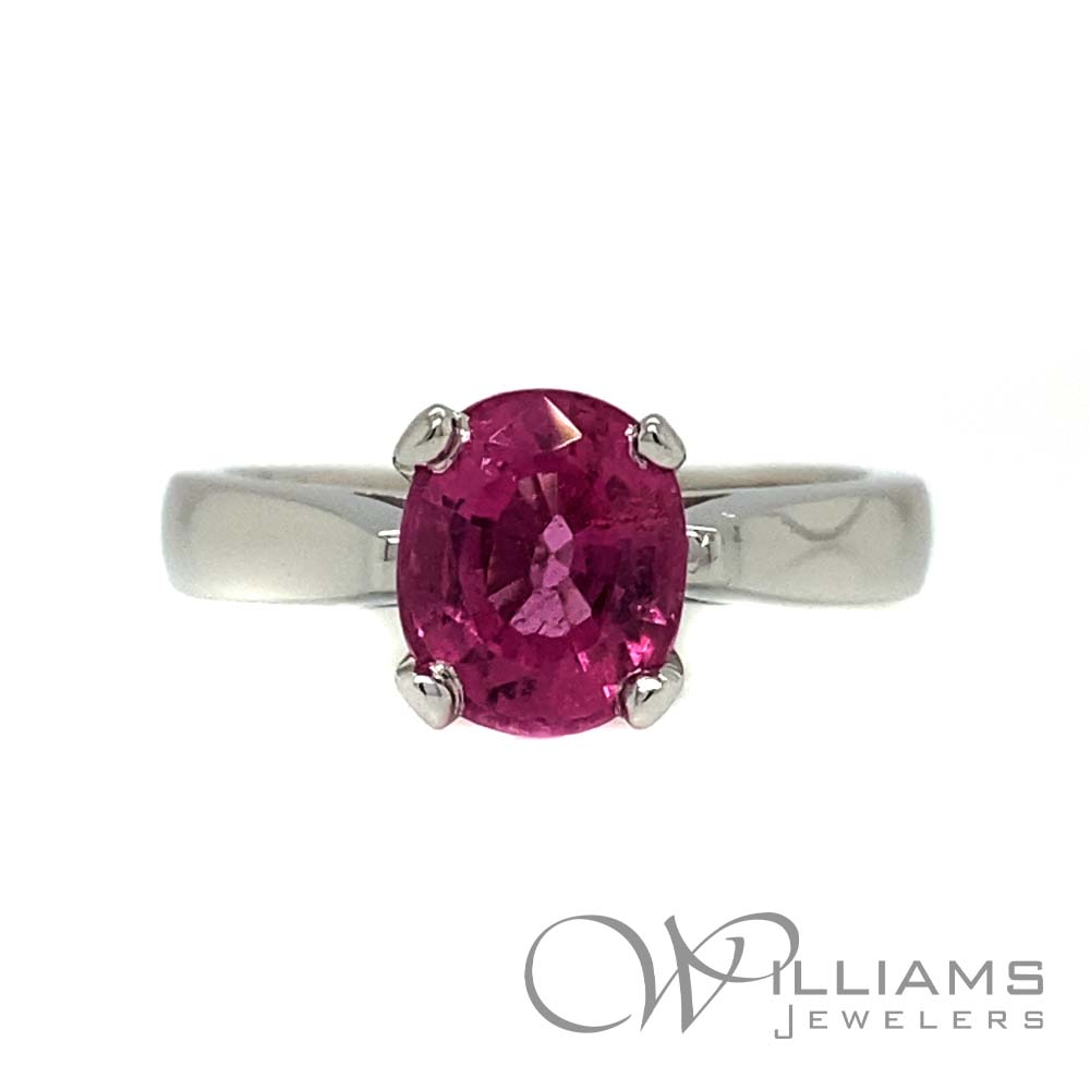Williams Signature Plat Tourmaline Ring – Williams Jewelers