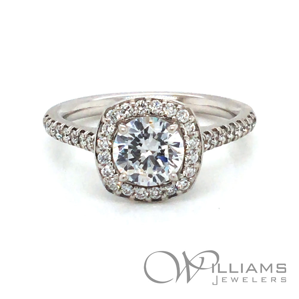 Williams Elevation 14 Karat Diamond Engagement Ring – Williams Jewelers