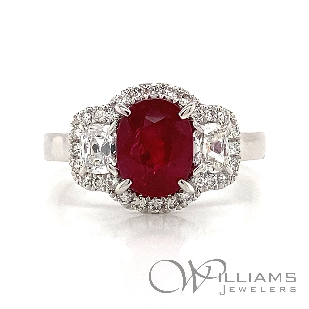 Williams Signature 18 Karat Ruby Ring – Williams Jewelers