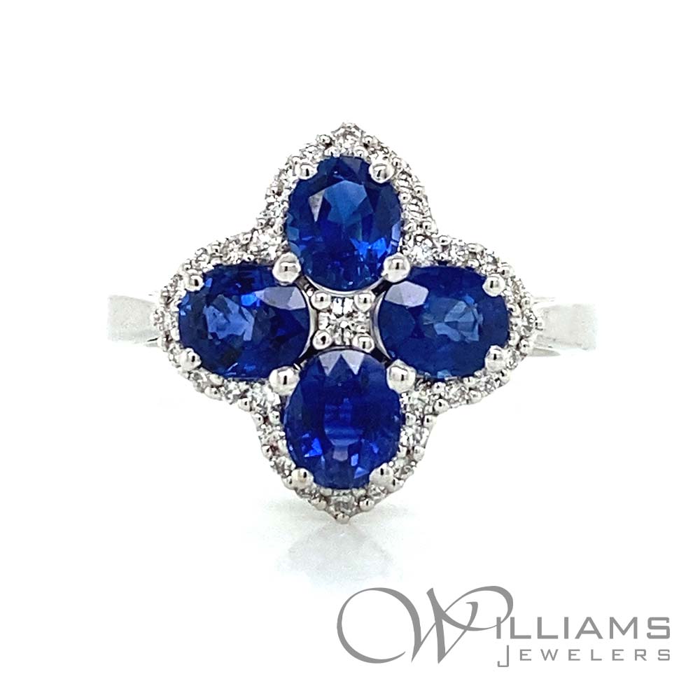 Williams Signature 14 Karat Sapphire Ring – Williams Jewelers
