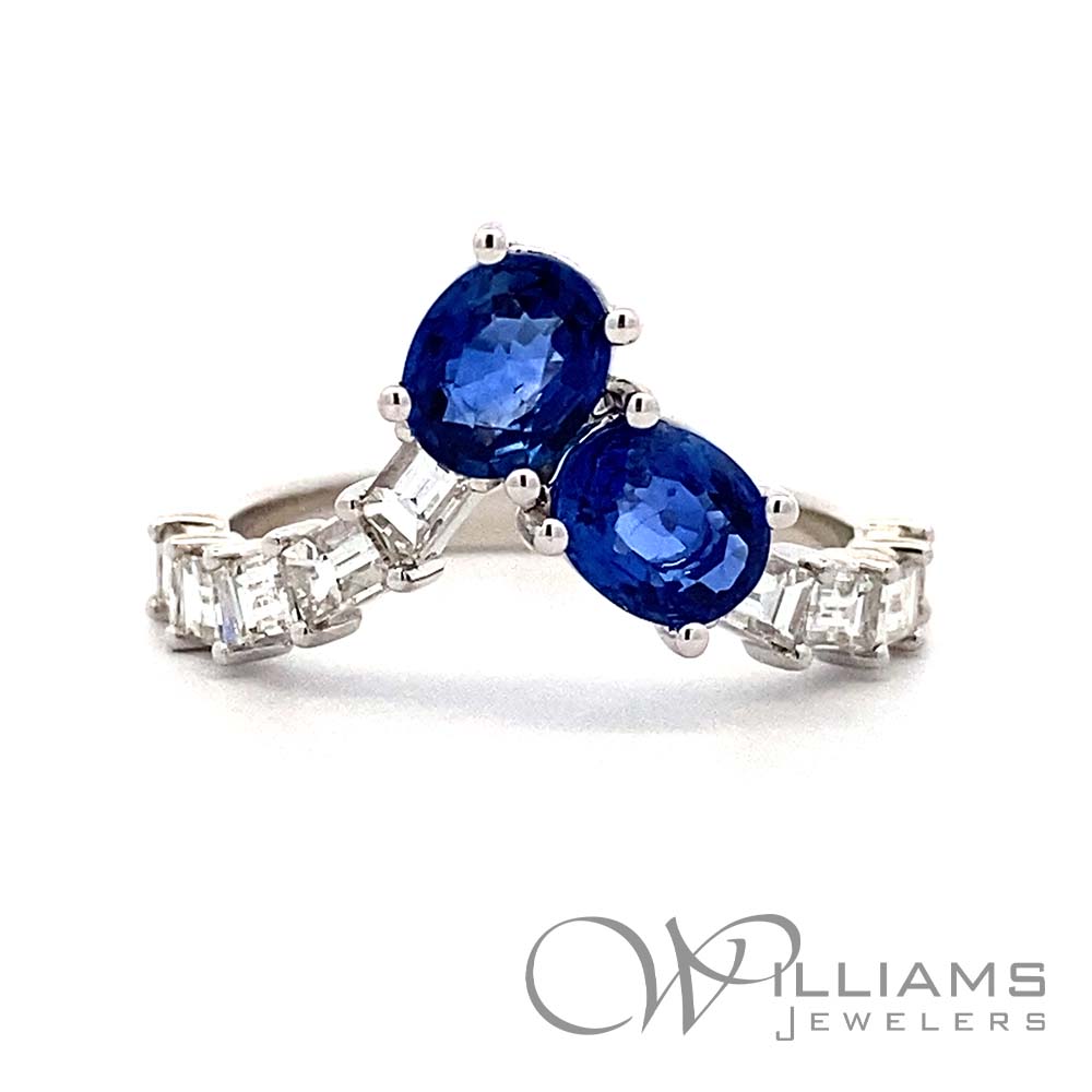 Williams Signature 18 Karat Sapphire Ring – Williams Jewelers