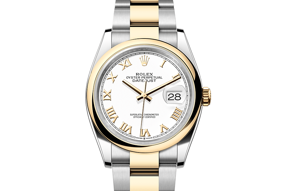 Rolex Datejust in Oystersteel and gold M126203 0030 Williams
